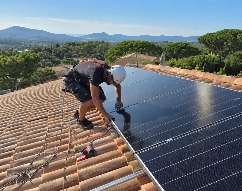 Installateur panneaux solaires Pleurtuit — pose photovoltaïque sur toiture