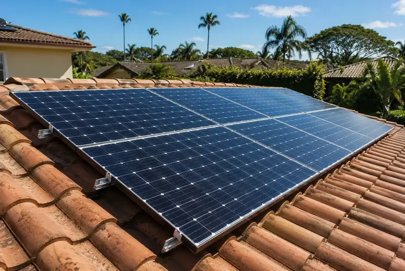 Installation de panneaux solaires à Pleurtuit